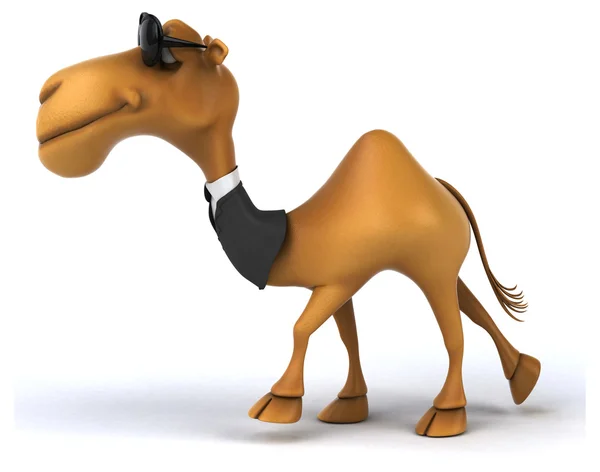 Fun cartoon camel — Stock Photo, Image