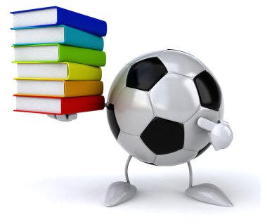 Eğlenceli çizgi film futbol