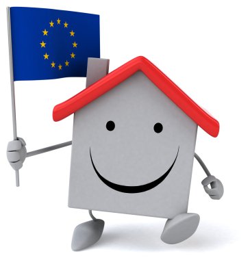 Eğlenceli çizgi film evi