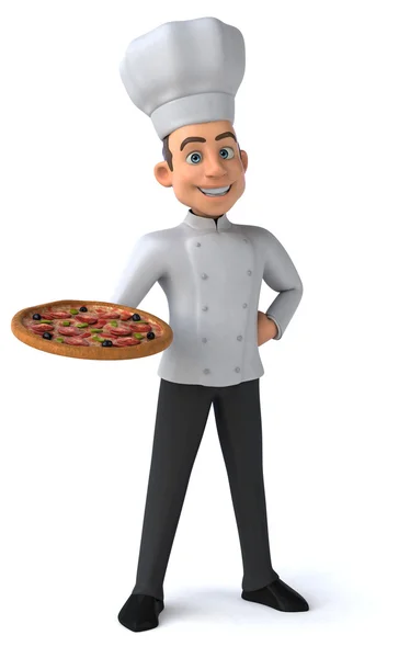 Fun cartoon chef — Stock Photo, Image