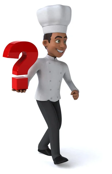 Fun cartoon chef — Stock Photo, Image