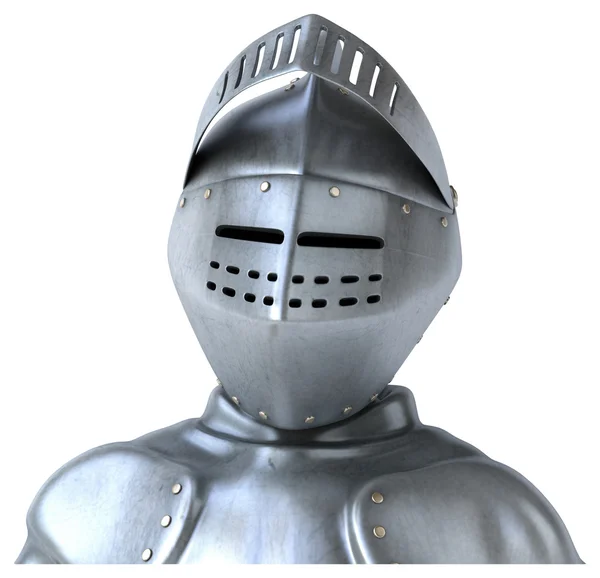 Roliga tecknade knight — Stockfoto