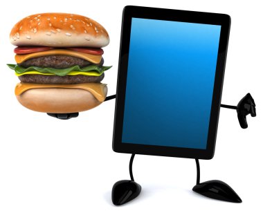 Eğlenceli çizgi film tablet bilgisayar