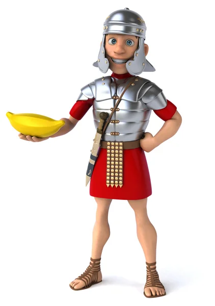 Soldado romano de dibujos animados — Foto de Stock
