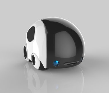 çizgi film fütüristik araç