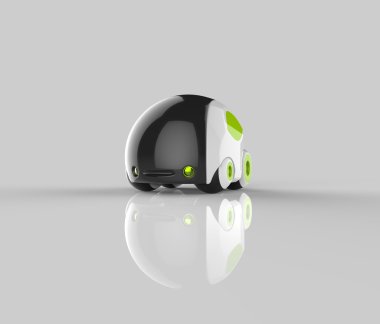 çizgi film fütüristik araç