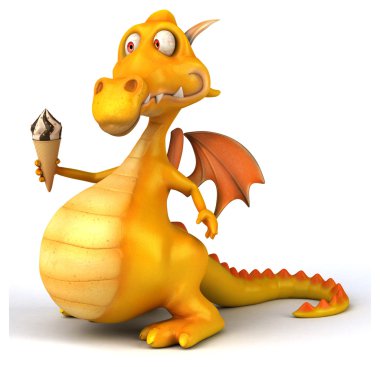 Eğlenceli çizgi film dragon