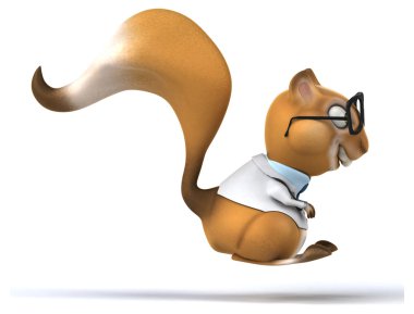 Eğlenceli çizgi film sincap