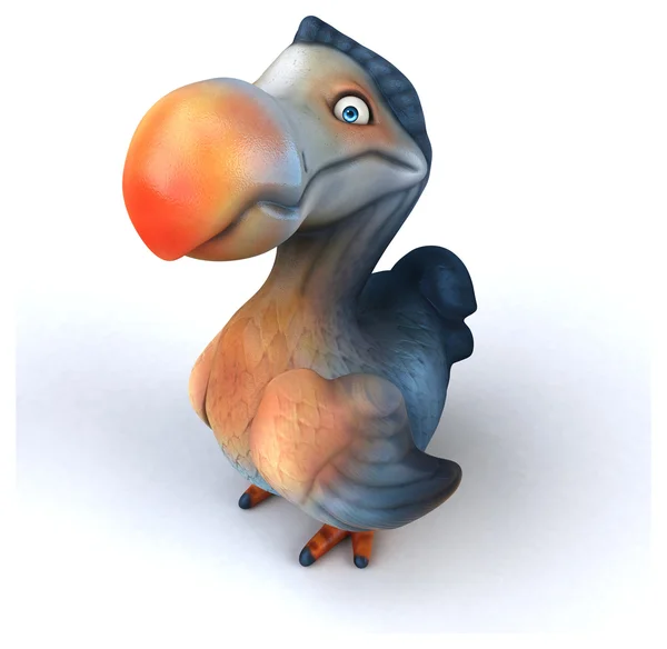 Spaß Cartoon Dodo Vogel — Stockfoto