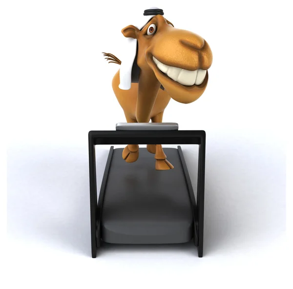 Funny cartoon camel — Stock Photo, Image