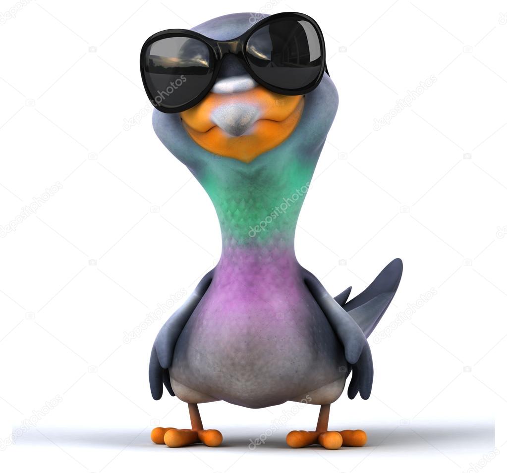 Funny cartoon pigeon Stock Photo by ©julos 76373971 Funny cartoon pigeon Stock Photo by ©julos 76373971