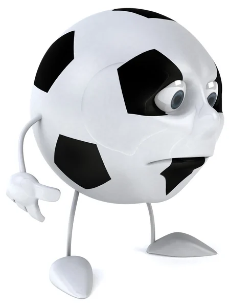 Fun cartoon Football — Stock Photo, Image