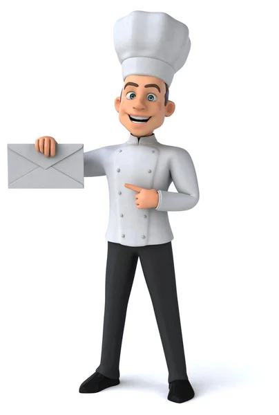 Fun cartoon chef — Stock Photo, Image