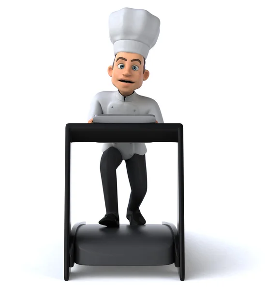 Fun cartoon chef — Stock Photo, Image