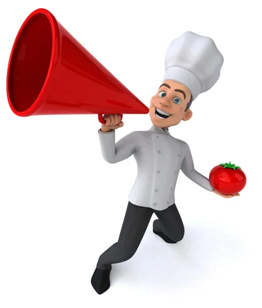 Fun cartoon chef — Stock Photo, Image