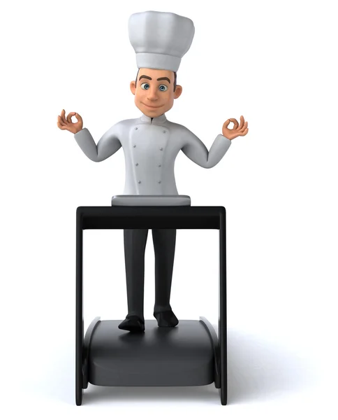 Fun cartoon chef — Stock Photo, Image