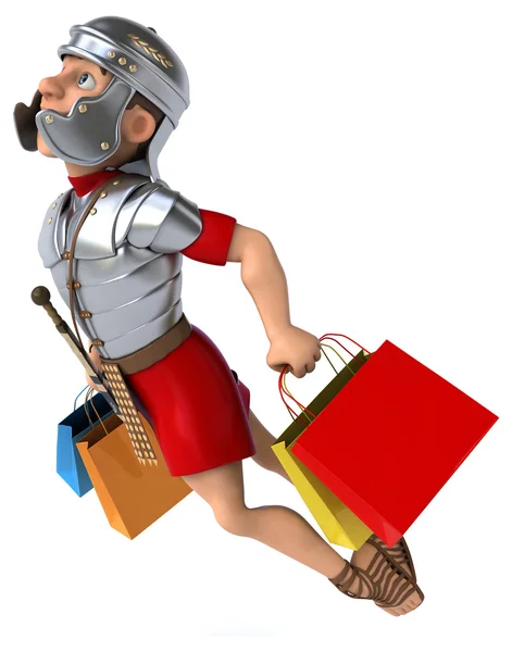 Roman legionary soldier — Stock Photo, Image