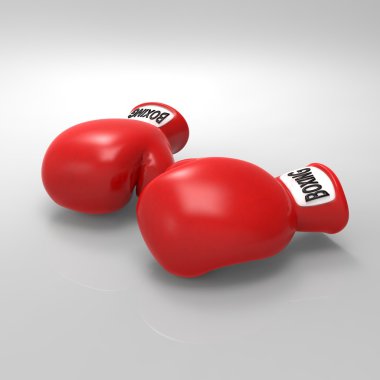 Kırmızı Boks eldiveni