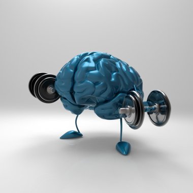 Eğlenceli çizgi film beyin