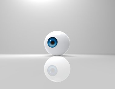 komik karikatür göz