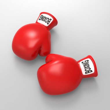 Kırmızı Boks eldiveni