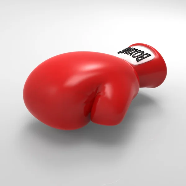 Guantes de boxeo rojos — Foto de Stock