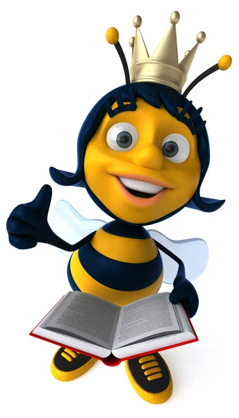 Funny cartoon bee — Stock Photo, Image