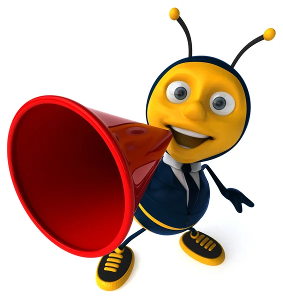 재미 있는 만화 꿀벌 — Stock Fotó