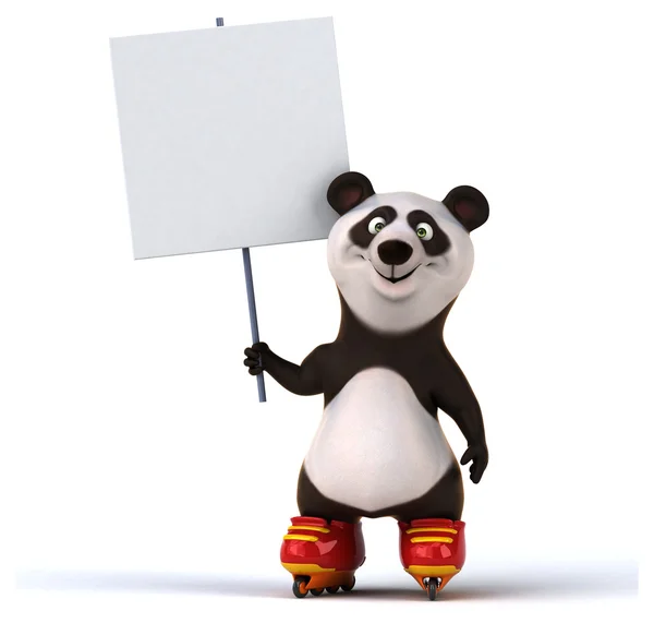 Fun cartoon bear — Stock Photo, Image