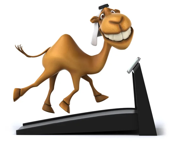 Funny cartoon camel — Stock Photo, Image