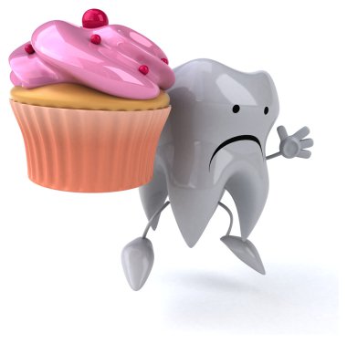 Eğlenceli çizgi film diş