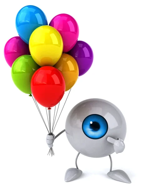 Fun cartoon eye — Stock Photo, Image