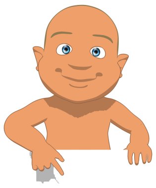 Eğlenceli çizgi film bebek