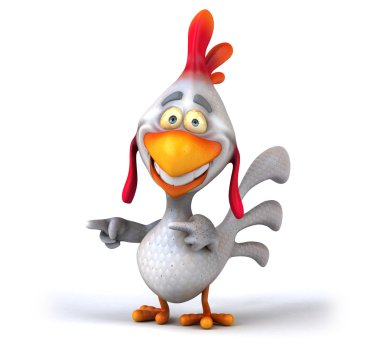 Eğlenceli çizgi film tavuk