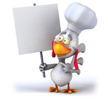 Fun chef chicken