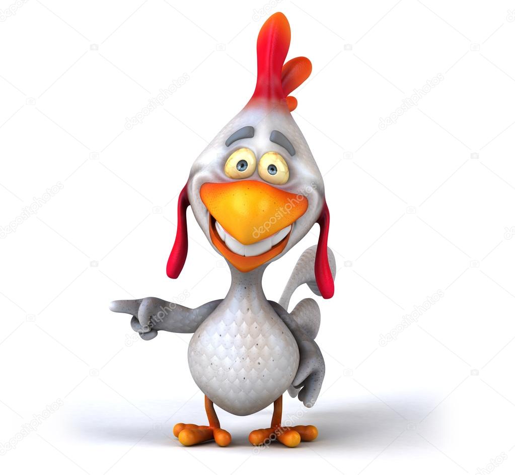 Lustiges Cartoon Huhn Stockfotografie Lizenzfreie Fotos C Julos 76945043 Depositphotos