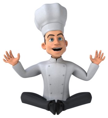 Eğlenceli çizgi film Şef