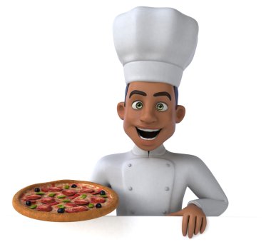 Eğlenceli çizgi film Şef