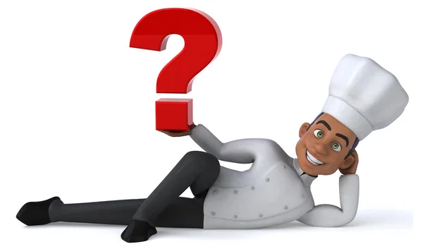 Fun cartoon chef — Stock Photo, Image