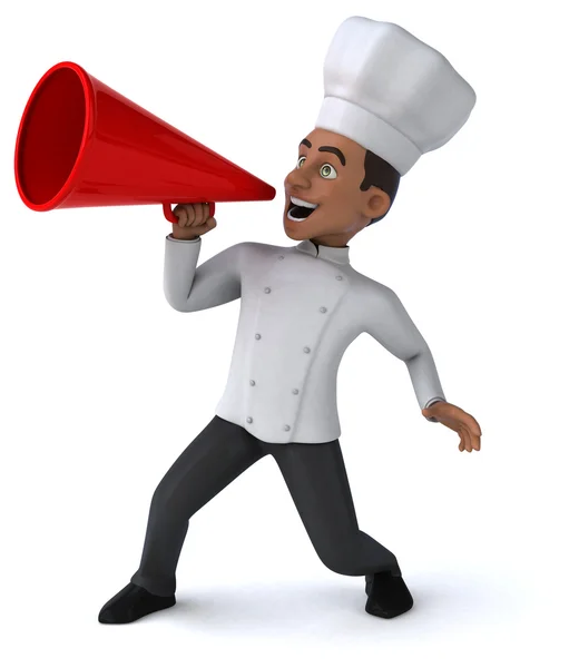 Fun cartoon chef — Stock Photo, Image