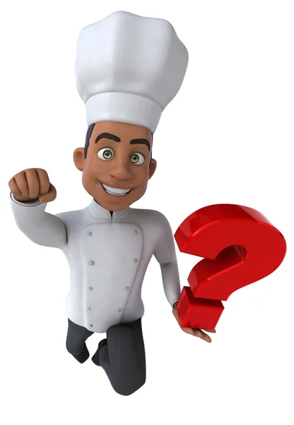 Fun cartoon chef — Stock Photo, Image