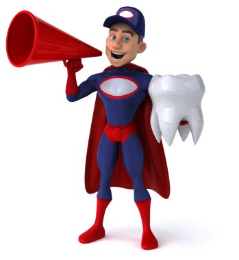 Süper mekanik diş ile