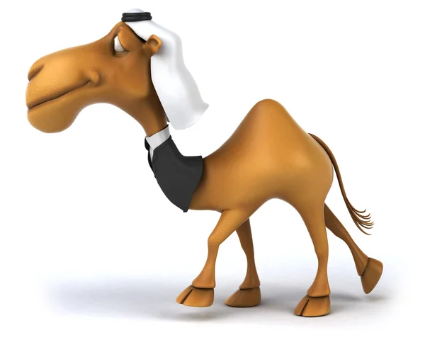 Смешной мультяшный верблюд — стоковое фото