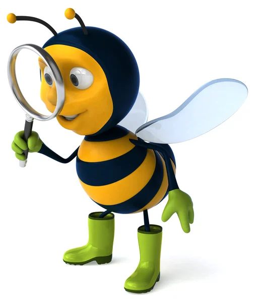 Grappige cartoon bee — Stockfoto