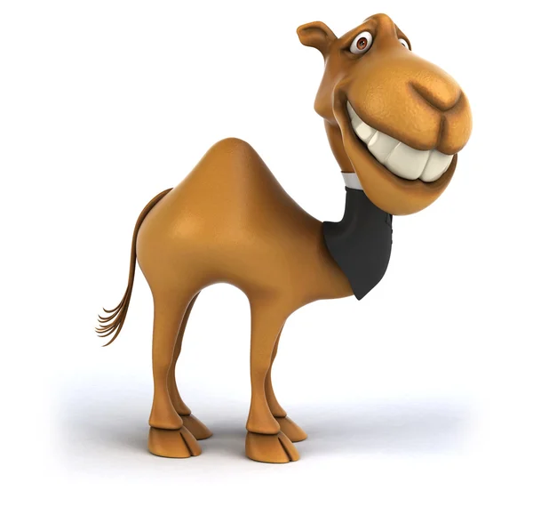 Divertente cartone animato cammello — Foto Stock
