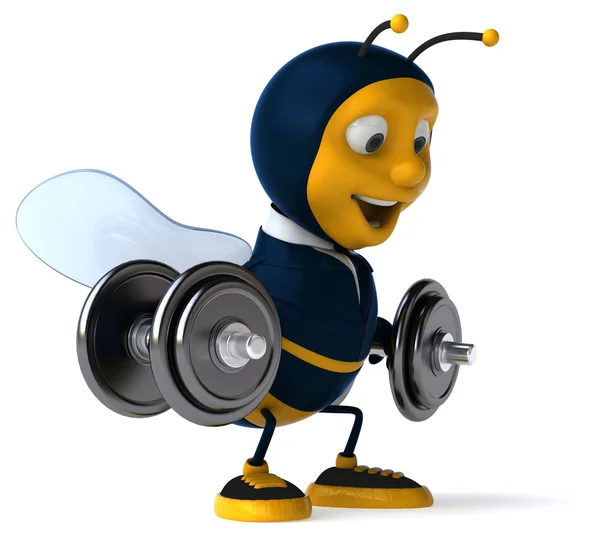 Grappige cartoon bee — Stockfoto