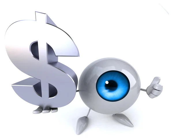 Fun cartoon eye — Stock Photo, Image