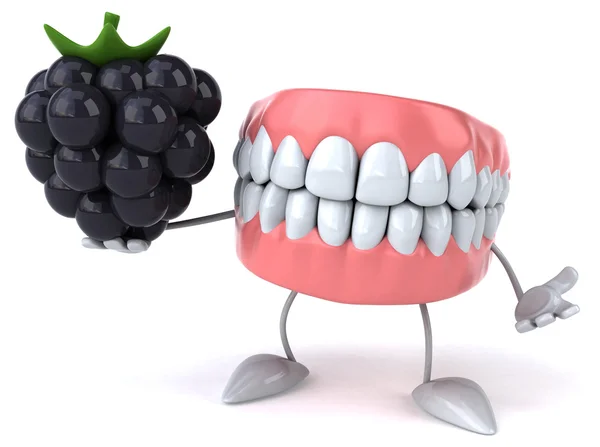 Fun cartoon teeth — Stock Photo, Image