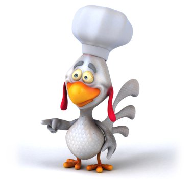 Eğlenceli çizgi film tavuk