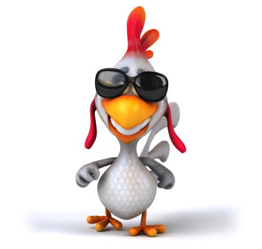 Eğlenceli çizgi film tavuk